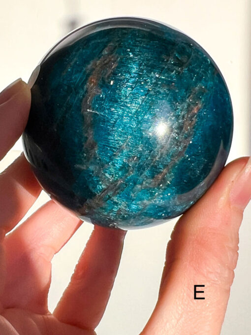 Blue Apatite sphere