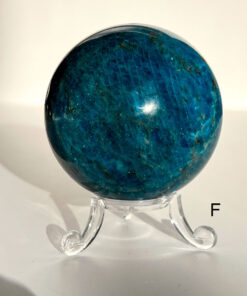 Blue Apatite sphere