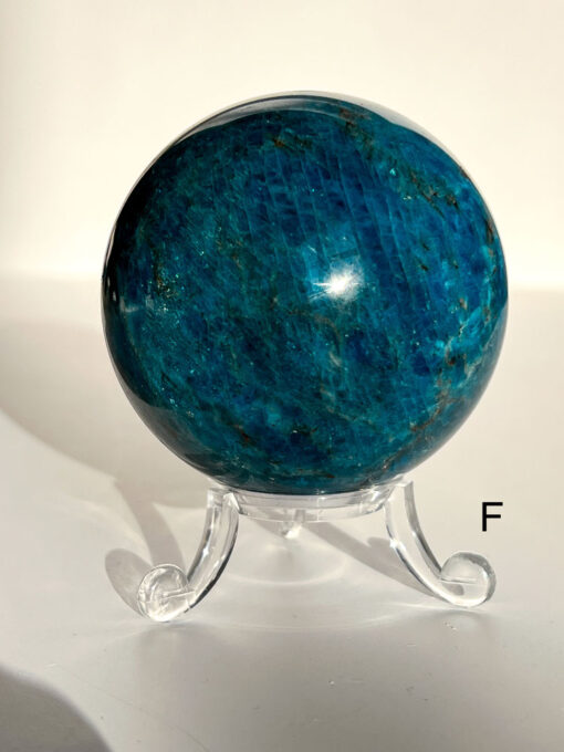 Blue Apatite sphere