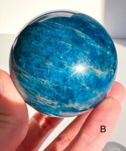 Blue Apatite sphere