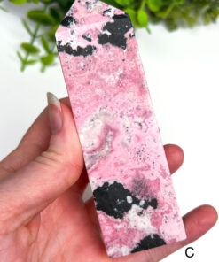 Peruvian Rhodonite Obelisk