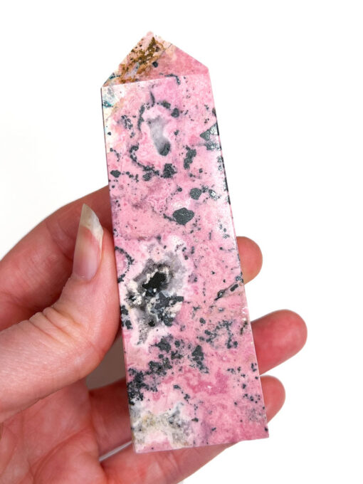 Peruvian Rhodonite Obelisk