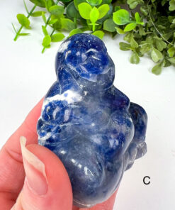 Sodalite buddha