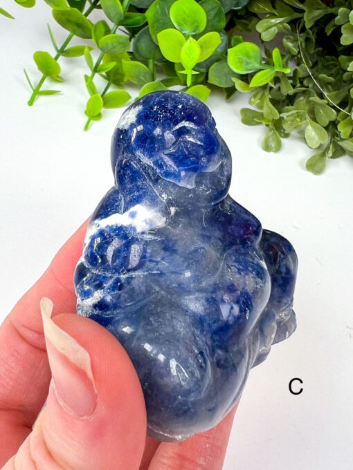 Sodalite buddha