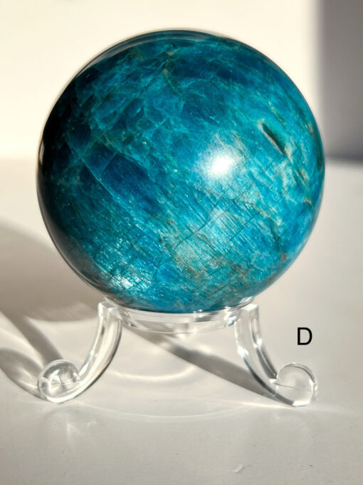 Blue Apatite sphere