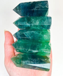 Green Fluorite Point