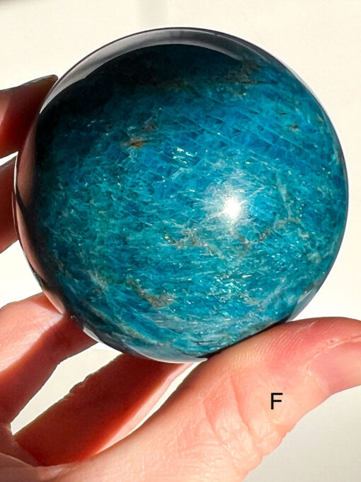 Blue Apatite sphere