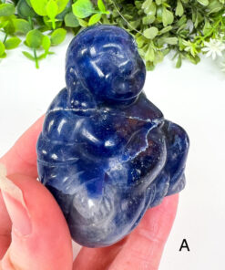 Sodalite buddha