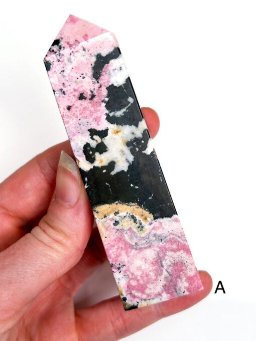 Peruvian Rhodonite Obelisk