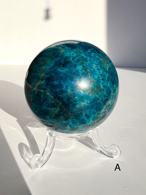 Blue Apatite sphere