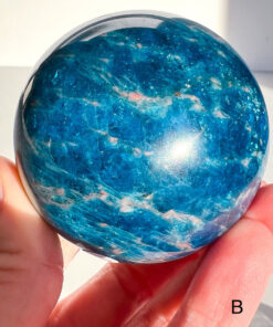 Blue Apatite sphere