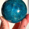 Blue Apatite sphere