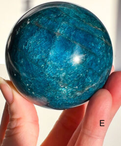 Blue Apatite sphere