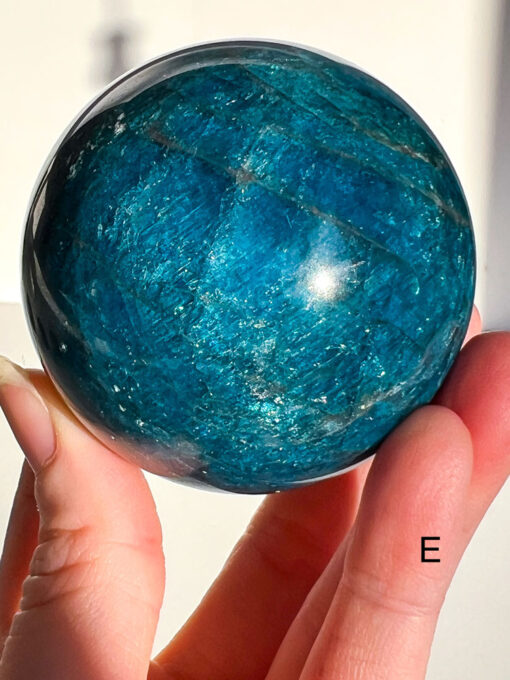 Blue Apatite sphere