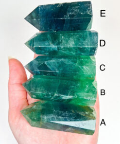 Green Fluorite Point