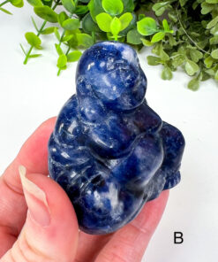 Sodalite buddha