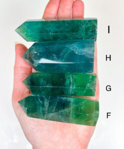 Green Fluorite Point