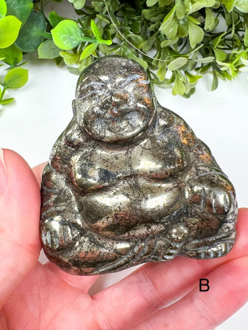 Pyrite buddha