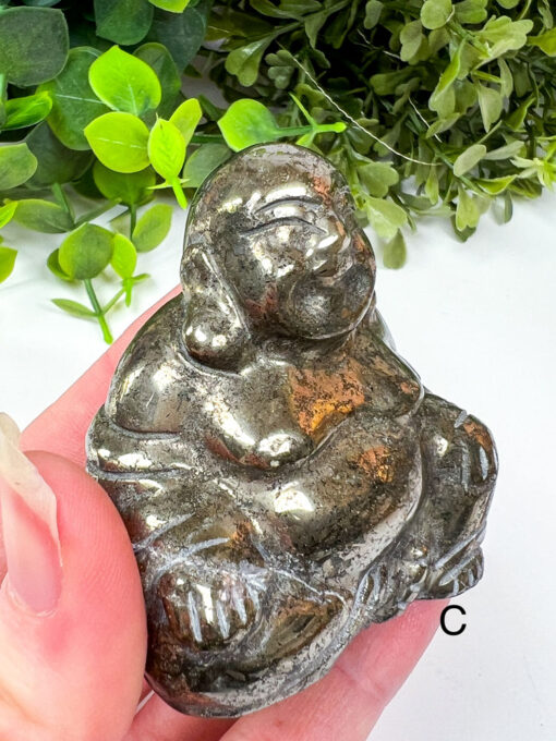 Pyrite buddha