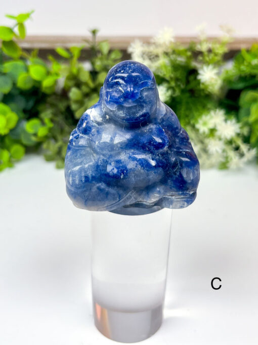 Sodalite buddha