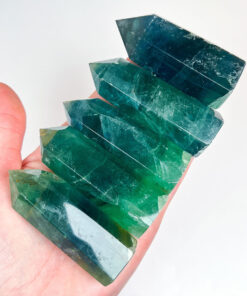 Green Fluorite Point