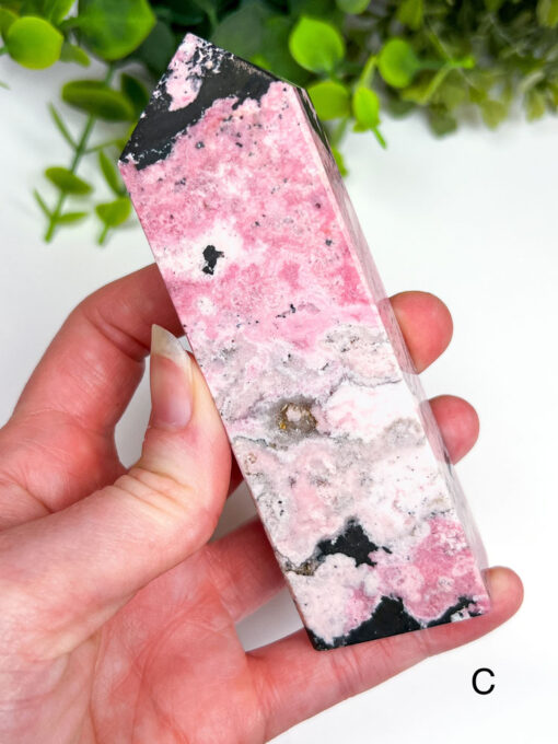 Peruvian Rhodonite Obelisk