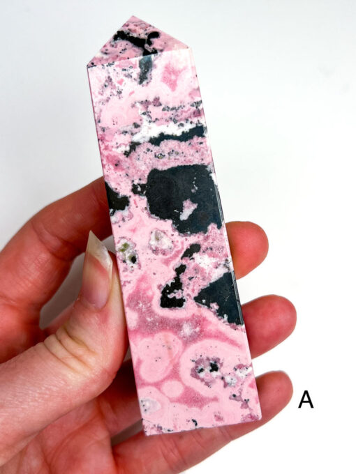 Peruvian Rhodonite Obelisk