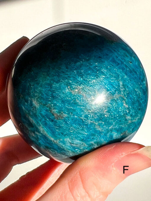 Blue Apatite sphere