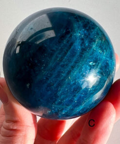 Blue Apatite sphere