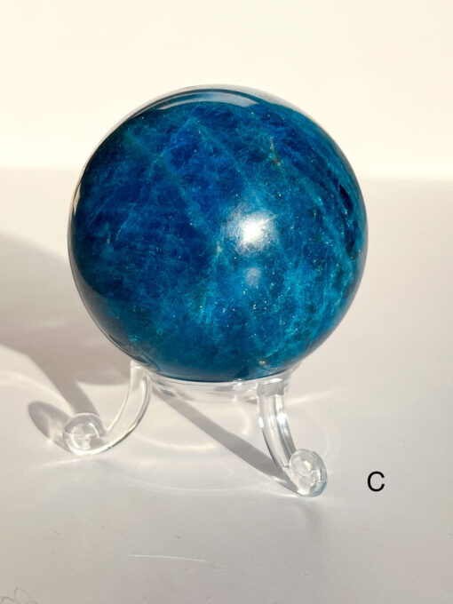 Blue Apatite sphere