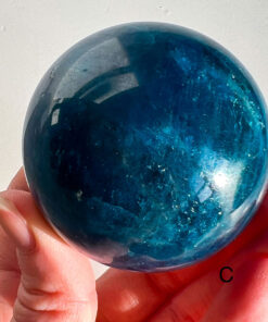 Blue Apatite sphere