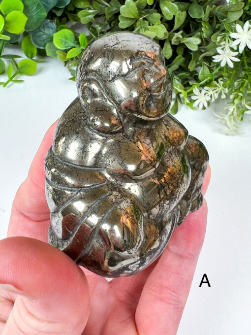 Pyrite buddha