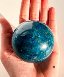 Blue Apatite sphere