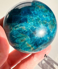 Blue Apatite sphere