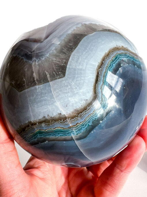 Druzy Agate Sphere A | 1.08kg - Image 5