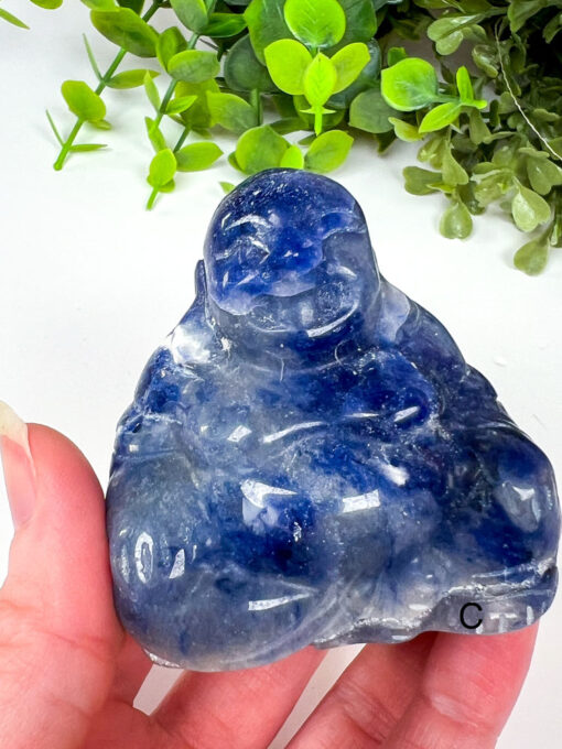 Sodalite buddha