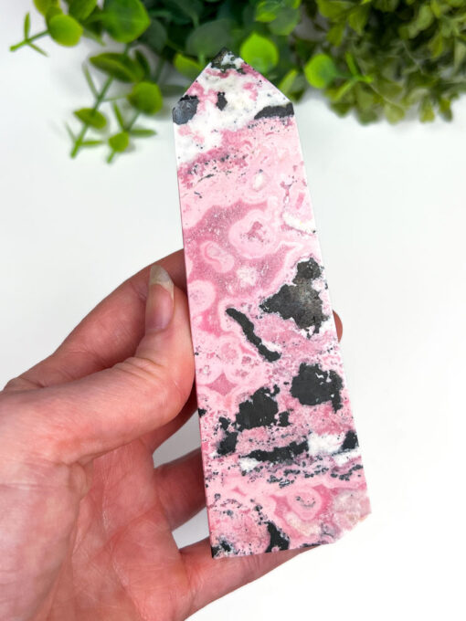 Peruvian Rhodonite Obelisk