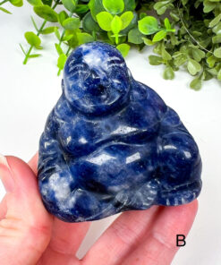 Sodalite buddha