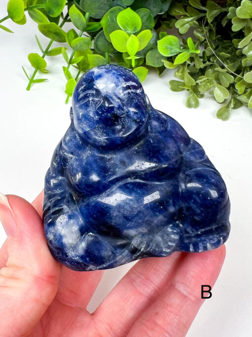 Sodalite buddha