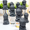 Shungite Buddha Carving