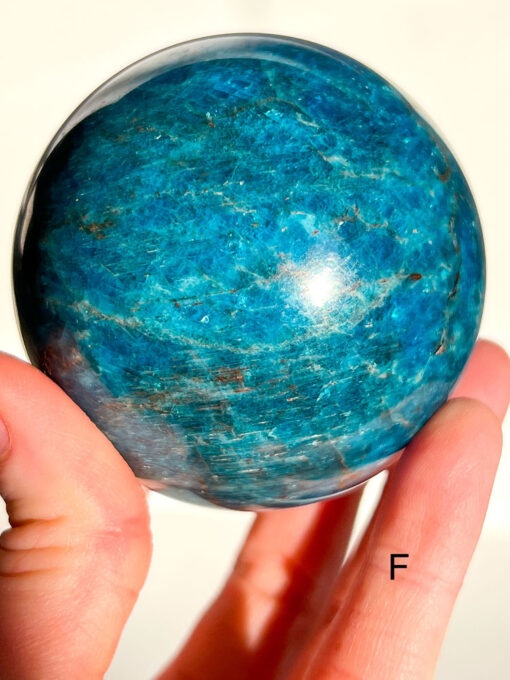 Blue Apatite sphere