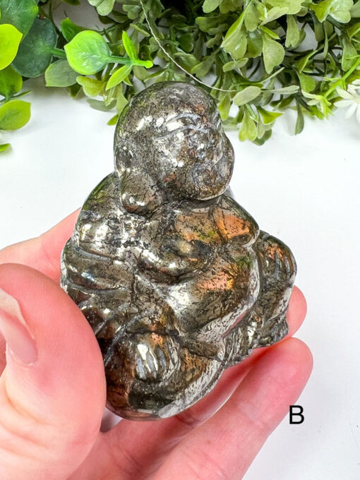 Pyrite buddha