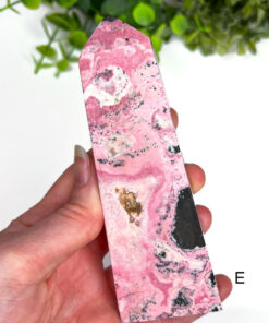 Peruvian Rhodonite Obelisk