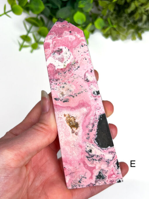 Peruvian Rhodonite Obelisk