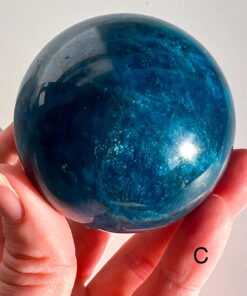 Blue Apatite sphere