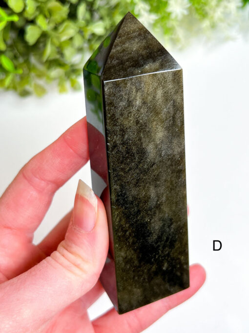 Gold Sheen Obsidian Obelisk | A-E - Image 9