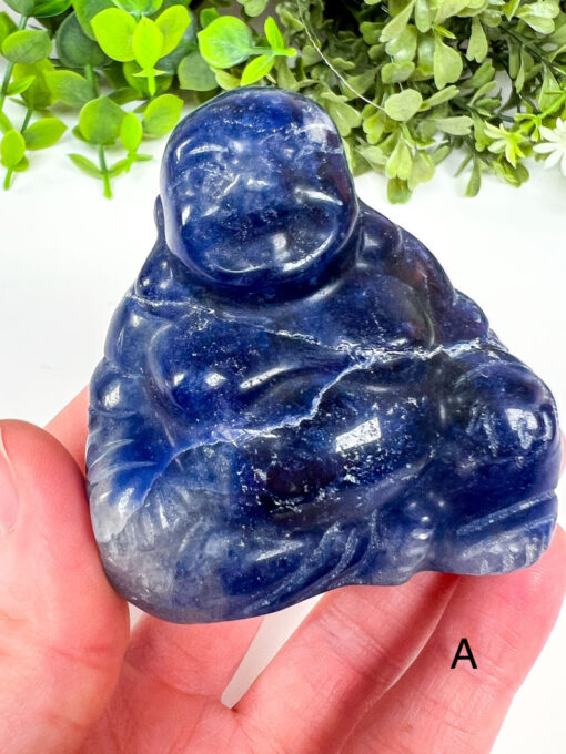 Sodalite buddha