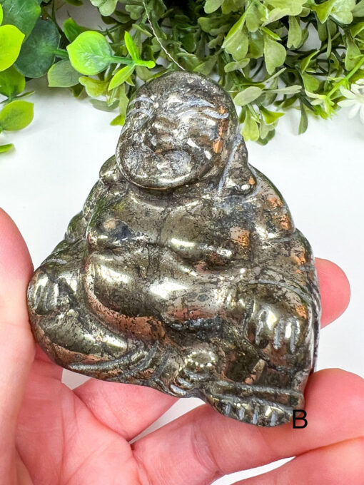 Pyrite buddha