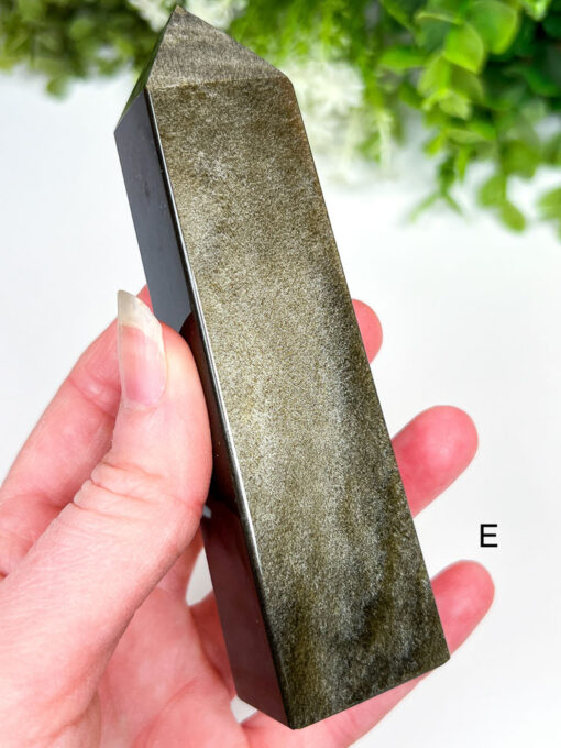 Gold Sheen Obsidian Obelisk | A-E - Image 10