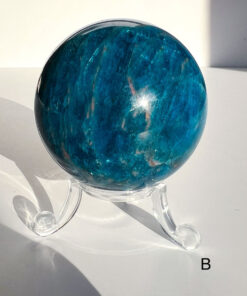 Blue Apatite sphere